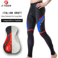 X-TIGER  Winter Thermal 5D Gel Pad Padded Cycling Trousers Bicycle Pants Mtb Bike Tights Ropa Pantalon Ciclismo Invierno