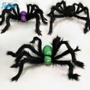 Funslane Halloween Nhện Giả Đáng Sợ Lông Spider Cho trang trí Halloween