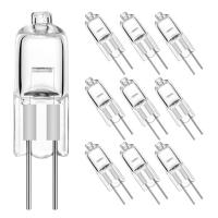 100pcslot Warm White 2900K Halogen Lamp Beads G4 12V 5W 10W 20W 35W 50W G4 Halogen Bulbs Light Globe Lot JC Bi-Pin LED Lamp