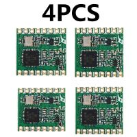 ที่ลูกค้าชื่นชอบ RFM69HC 4ชิ้นโมดูล Lora RFM69HCW ไร้สาย FSK บอร์ดอินเตอร์เน็ต SX1231 433 915ม. 16*16มม.