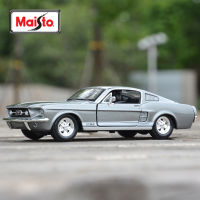 Maisto 1:24 1967ฟอร์ดมัสแตง GT รถสปอร์ตแบบคงที่ Die Cast ยานพาหนะของสะสมของเล่นรถรุ่น