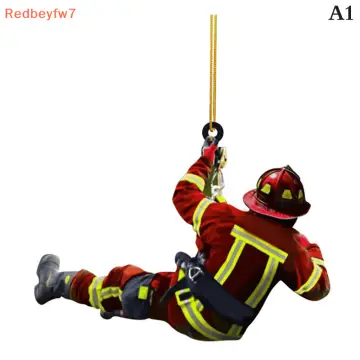 Fireman keyring hot sale