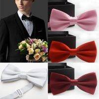 Bow Tie Male Solid Color Marriage Bow ties For Men Candy Color Butterfly Cravat Bowtie Butterflies YJB0001