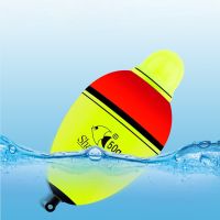 2/4Pcs 30/40/50/60/70/80g/100g EVA Luminous Fishing Night Float Light Stick Foam Plastic Bobber Sea Rock Fishing Striking Floats Accessories