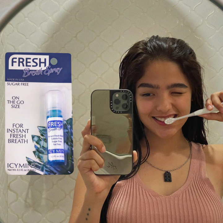 FRESH BREATH SPRAY ICY MINT 7.5ML INSTANT FRESH BREATH , Mouth Spray