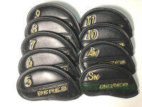 ประณีตต้นฉบับเดียว HONMA BERES Hippo Golf เซทเหล็ก Club นกกระจอกเทศหมวกแก๊ปหนังฝาครอบ