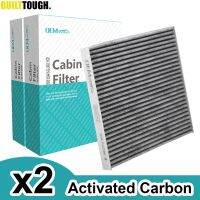 2x Car Pollen Cabin Air Conditioning Filter Activated Carbon 68223044AA K68223044AA For Jeep Cherokee KL 2016 2017 2018 2019