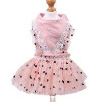 Princess Dogs Cats Dress Tutu Dots Design Pet Puppy Wedding/Party Dresses Outfit Dresses