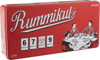 Rummikub in Retro Tin - The Original Rummy Tile Game by Pressman Red, 5"