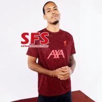 shot goods 【SFS】Top Quality 22-23 Liverpool LFC Red Pre-match SOCCER Football Jersey Jersi T-shirt Fans Version S-2XL