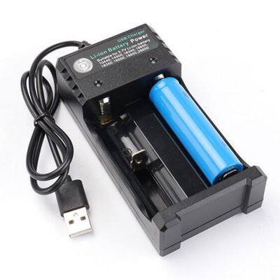 □ Universal 18650 Battery Charger Smart 2Slot Li-ion Battery AC Charger Adapter For 18650 18500 16340 14500 26650