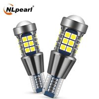 ไฟ Led Nlpearl W16W T15ไฟสัญญาณ2X Led Canbus 921 912โคมไฟสว่างมาก3030 27SMD ออโต้สำรองไฟท้าย12V