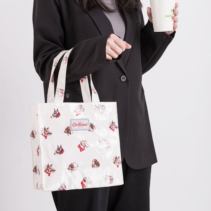 2022-อังกฤษที่มีชื่อเสียงcath-kidstonกระเป๋าถือดอกไม้ใหม่ขนาดเล็กกระเป๋าช้อปปิ้งกระเป๋าผู้หญิงกระเป๋าใส่ข้าวกลางวันแนวโน้ม