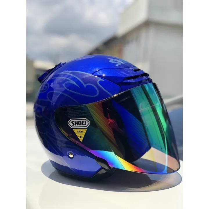 shoei jack blue