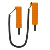 Ice Fishing Safety Picks Awls Fishing Rescue Safety Awls Ice Breaking Accessories for Ice Fishing Orange