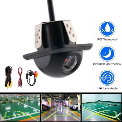 ❈ Car Rear View Camera Night Vision Reversing Auto Parking Monitor CCD Waterproof HD Video Fish Eye Lens