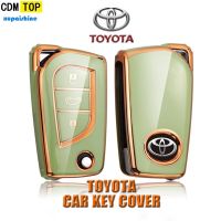 【XPS】Toyota Corolla Altis Corolla Cross Camry RAV 4 Push Start การออกแบบใหม่ TPU Anti Scratch Remote Key Cover/key Case อุปกรณ์เสริม