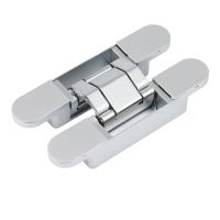 3D Adjustable Concealed Wood Door Mute Cross Hinge Adjustable Concealed Gate Self Closing Heavy Duty Hinges