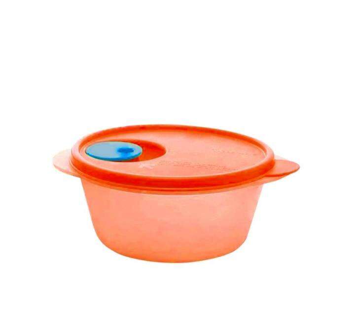 Tupperware Crystalwave Round 800ml - Orange Peel | Lazada PH