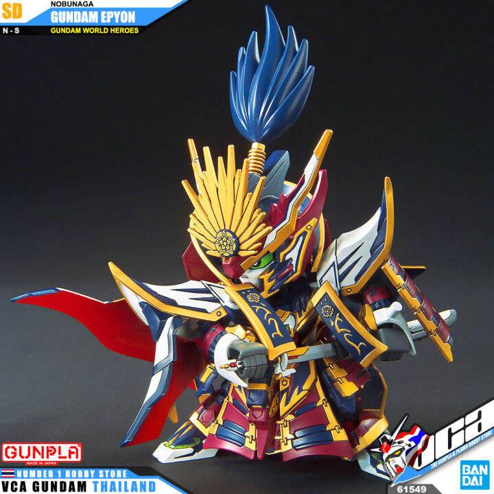 bandai-gunpla-sd-gundam-world-heroes-sdw-nobunaga-gundam-eypon-ประกอบ-หุ่นยนต์-โมเดล-กันดั้ม-กันพลา-ของเล่น-vca-gundam