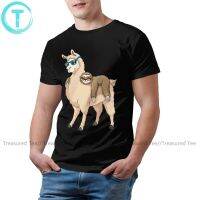 Llama T Shirt Sloth Ride Llama Best Friend Dream T-Shirt Big Short Sleeves Tee Shirt Summer Printed Tshirt