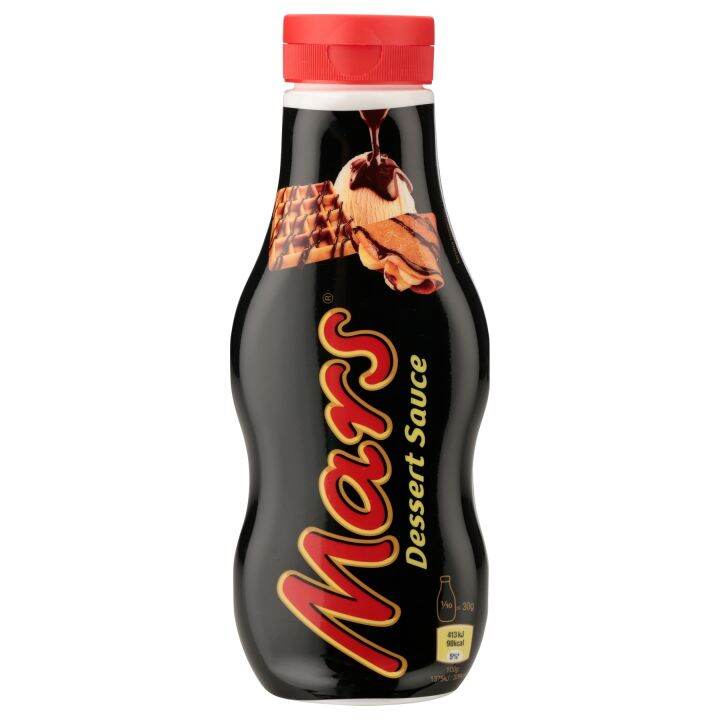 Mars Dessert Sauce 300g มาร์ส ช็อกโกแลต ซอสราดไอศครีม ขนมหวาน (ขวดบีบ