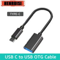 USB C To USB OTG Cable USB to Type C Adapter Connector For Samsung Huawei Xiaomi OTG Data Cable Converter for MacBook Computer