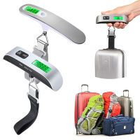 Portable LCD Digital Hanging Scale Luggage Suitcase Baggage Weight Travel Scales with Belt for Electronic Weight Tool 50kg110lb2023