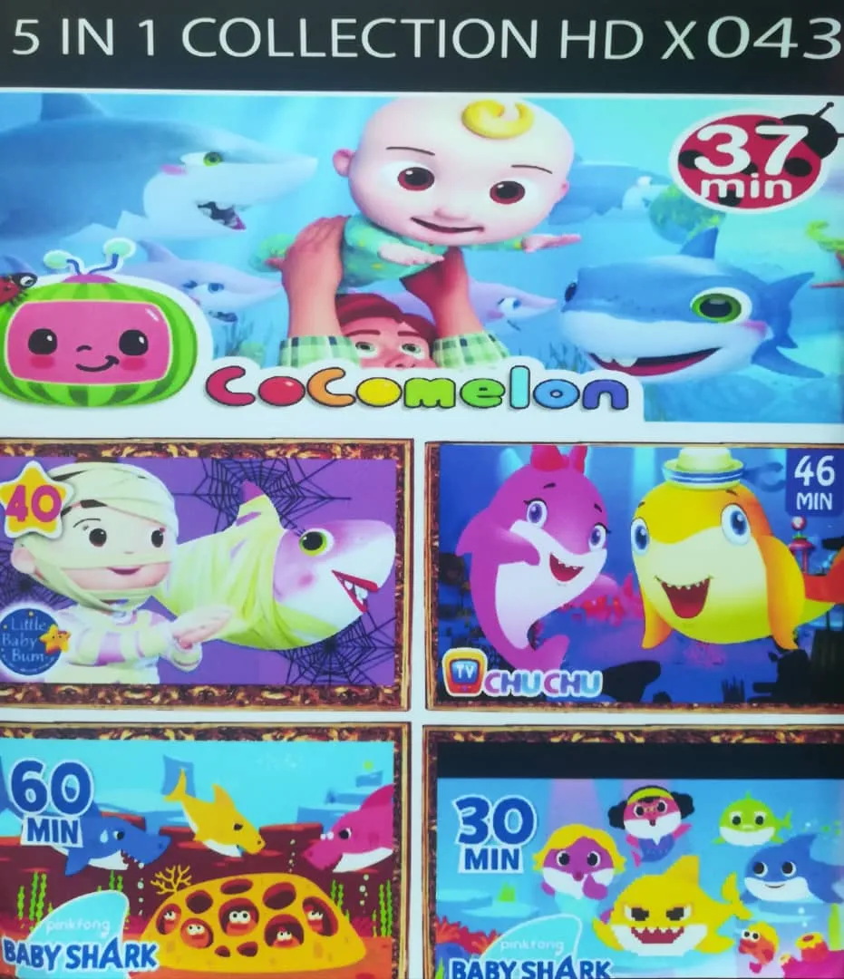 DVD English Cartoon Song Cocomelon 5 in 1 Collection HD X 043 - Movieland682786 | Lazada DVD English Cartoon Song Cocomelon 5 in 1 Collection HD X 043 - Movieland682786 | Lazada