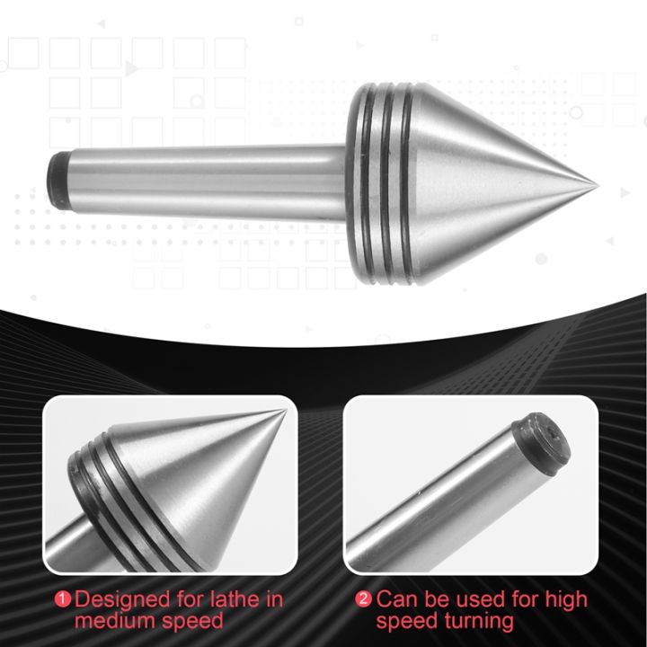 1pcs-lathe-milling-center-mt2-high-accuracy-live-revolving-center-medium-lathe-machine-tool-accessory-for-cnc-cutter