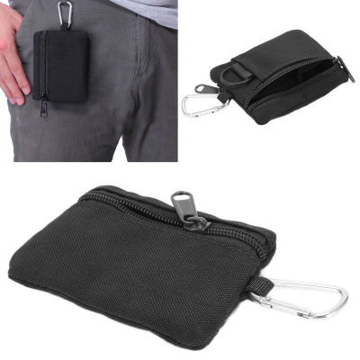 กระเป๋าสตางค์กระเป๋า EDC Molle กลางแจ้ง,Easybuy88กรอบคีย์การ์ดแบบพกพาขนาดเล็กกระเป๋าใส่กระเป๋าใส่เหรียญพร้อมห่วงเกี่ยวนิรภัย