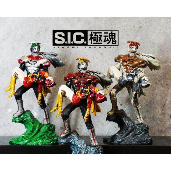 Bandai SIC kamen rider masked rider takumi damashii stronger V7 โมเดล ...