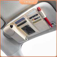 Tasico อุปกรณ์ตกแต่งภายในรถ,อุปกรณ์จัดระเบียบที่เก็บของม่านบังแดดรถยนต์พรีเมี่ยมทนทาน