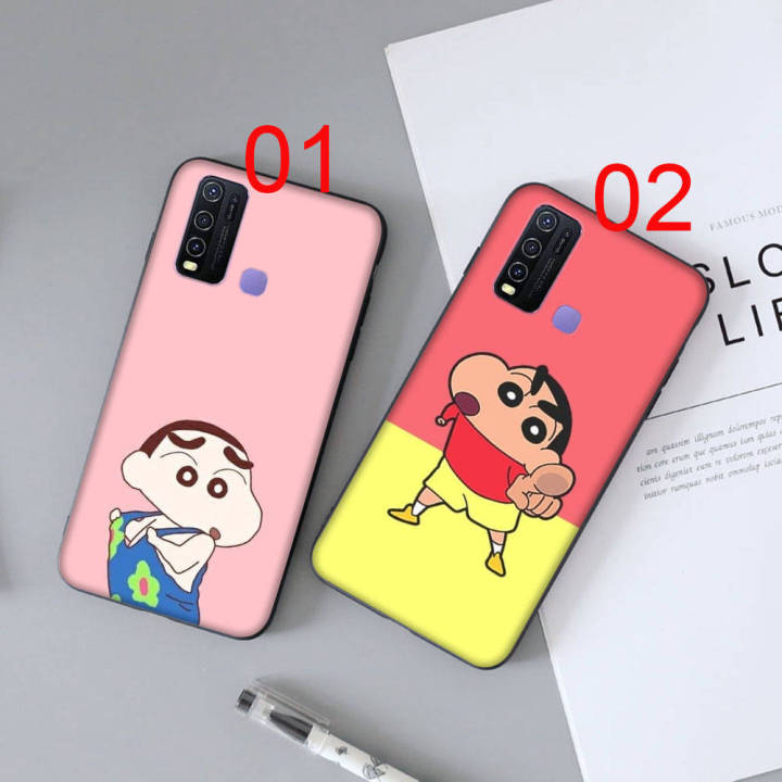 crayon-shinchan-อ่อนนุ่ม-ซิลิโคน-เคสโทรศัพท์-หรับ-iphone-xr-7-6s-6-11-5s-xs-5-8-se-max-plus-x-pro-black-ปก