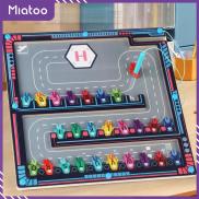 Miatoo Alphabet Maze Board Parking Lot Puzzles Letter Learning Toy Sensory