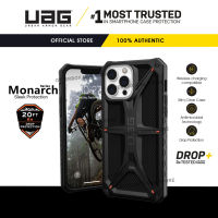 UAG Apple iPhone 13 Pro Max / 13 Pro / 13 / 13 Mini / iPhone 12 Pro Max / 12 Pro / 12 / 12 Mini Case Monarch Kevlar Black Cover with Rugged Lightweight Slim Shockproof Protective iPhone Casing  Authentic Original