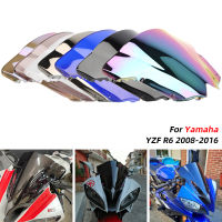 REALZION ABS Motorcycle Wind screen shield Deflector Windshield Windscreen For Yamaha YZF R6 YZFR6 YZF-R6 2008 - 2016 2015 2014