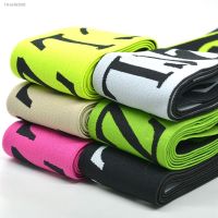 ✘ 10 cm jacquard letters Elastic Ribbon Clothing Bags Trousers Elastic Rubber DIY Sewing Accessories rubber band