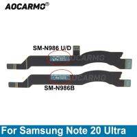 Aocarmo For Samsung Galaxy Note 20 Ultra SM-N986B 986U 986N 5G Wi-Fi Signal Antenna Connector Motherboard Connection Flex Cable Mobile Accessories