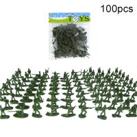 100Pcs Soldiers Figures Playset Classic Toddler Men Kids Accessories Children