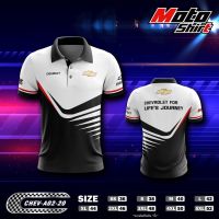 （all in stock）  MOTOSHIRT เสื้อโปโล CHEVROLET CHEV-A02-20