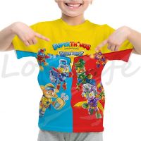 Kids Superzings T-shirt Children Clothes Tops Girls Boys Summer Short Sleeve Tshirt SuperThings T Shirt Toddler Costume