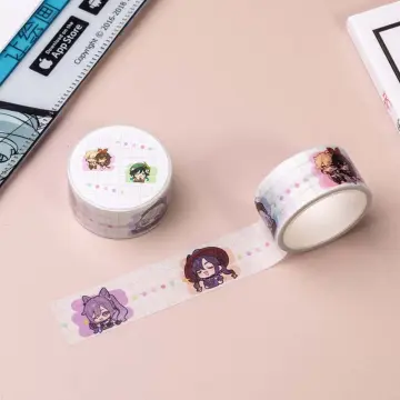 Genshin Impact Washi Tape Roll Stickers