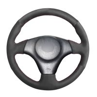 Hand Black Artificial Suede No-slip Car Steering Wheel Cover for Toyota RAV4 Celica Matrix MR2 Supra Voltz Caldina MR-S Corolla