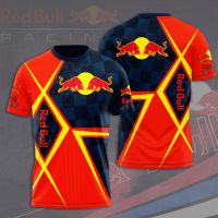 2023 newformula One กระทิงแดงแข่ง3D เสื้อยืดฤดูร้อนแขนสั้น F1ทีมผู้ชายเสื้อผ้าแฟชั่นกีฬาเด็ก TE เสื้อ