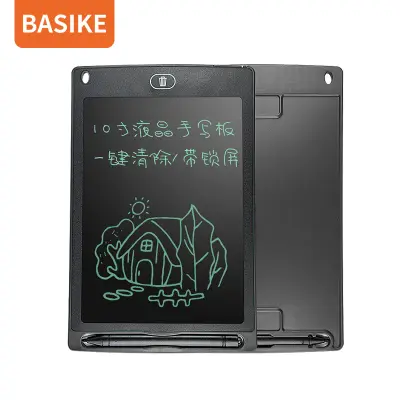 Basikeพร้อมส่งกระดานลบได้ LCD Writing Tablet กระดานวาดรูป กระดาน LCD Tablet ขนาด 8.5/10 นิ้ว สามารถลบได้ กระดานวาดภาพ กระดานวาดรูป ประหยัดกระดาษ กด