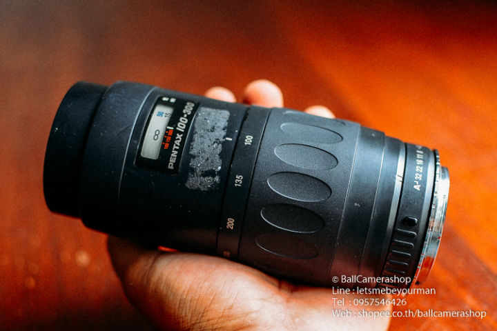 for-canon-eos-dslr-ทุกรุ่น-ขายเลนส์-tele-มือหมุน-งบประหยัด-pentax-100-300mm-f4-5-5-6-serial-4455484