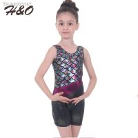 ✴ Kids Girls Sleeveless Ballet Dress Children Dance Scales Pattern Clothing Leotard Dresses Child Swimsuit Gymnastics Dancewear