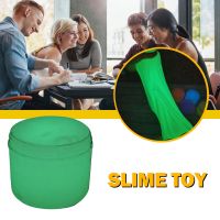 FUN Glow In The Dark DIY Slime Luminous Mud Scented Stress Relief Toy Stress Slow Rising Stress Reliever Squishy Toys Set