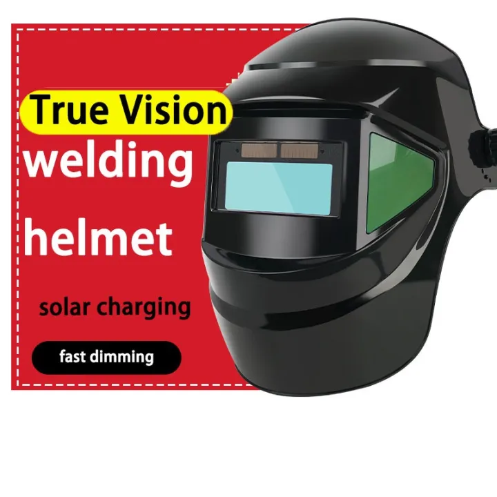 Kt ♞True color LCD screen welding mask auto darkening welding helmet